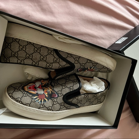 Gucci Angry Cat Men’s Loafers - slightly worn main image 6